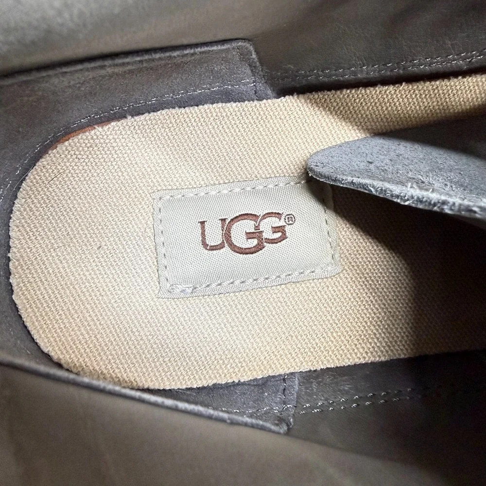 UGG Neumel Chukka Unlined Boot Mens 12 Gray Suede Desert Minimalist Casual